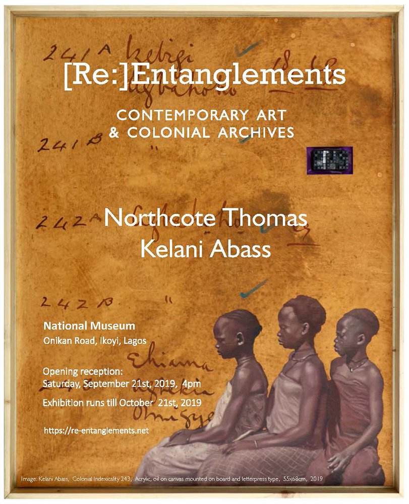 Kelani Abass [Re:]Entanglements Contemporary Art & Colonial Archives Exhibition, National Museum Lagos