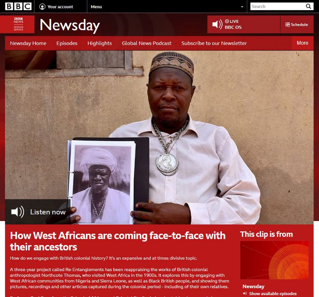 BBC World Service Newsday interview