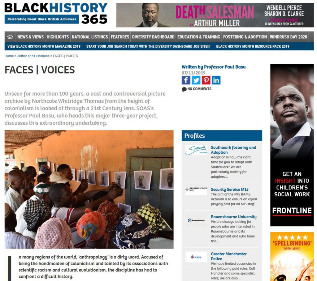 Black History Month article