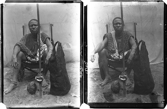 Onyeso, Agukwu Nri, photographed by N. W. Thomas was oton and ofo.