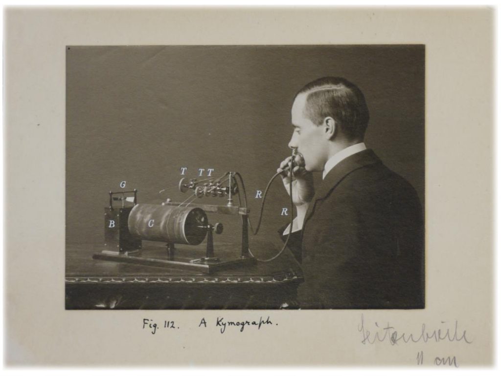 Daniel Jones, experimental phonetics, UCL, 1918