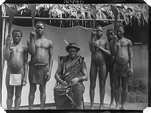 Ubuluku, Nigeria. Photograph by N. W. Thomas 1912-13.