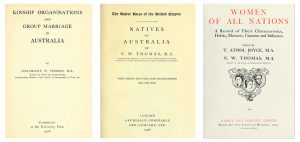 Title pages of N. W. Thomas books