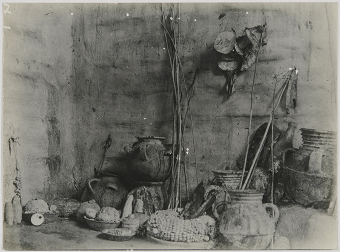 N. W. Thomas, Still Life, Shrine of Olukun, Benin City. NWT 144. MAA P.28134.