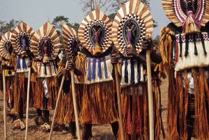 Jean Borgatti's photograph of Eliminya or Igugu festival, 1973.
