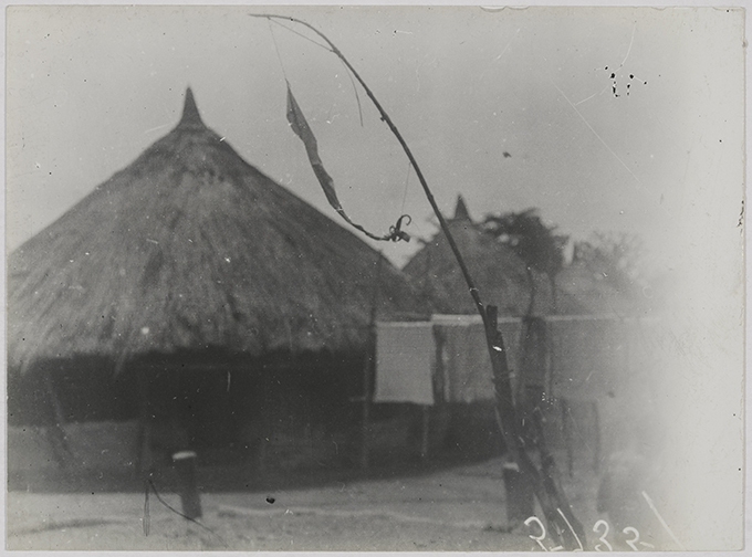 Sacrifice against fire, Fundembia, Sierra Leone