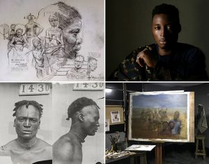 Derek Jahyem Jombo Ogboi work in progress, Benin City