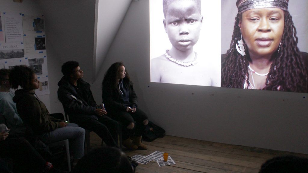SLG Art Assassins, Emmanuelle Andrew's screening of Faces|Voices film