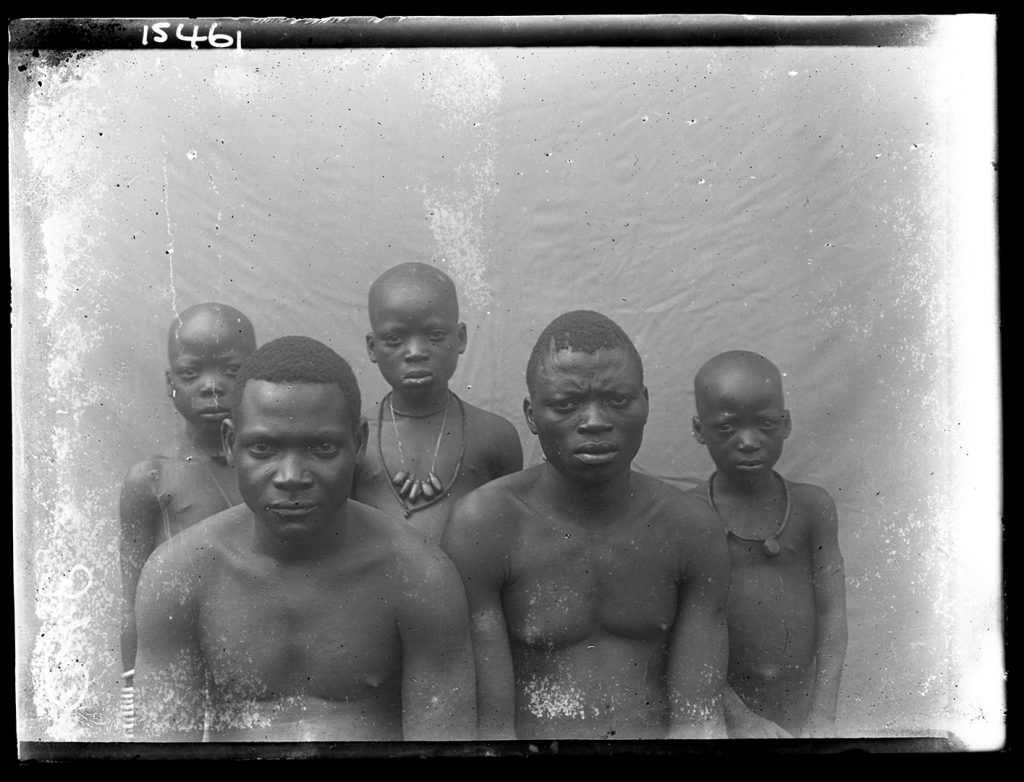 Northcote Thomas photograph, Oshodi's brothers, Benin City, 1909