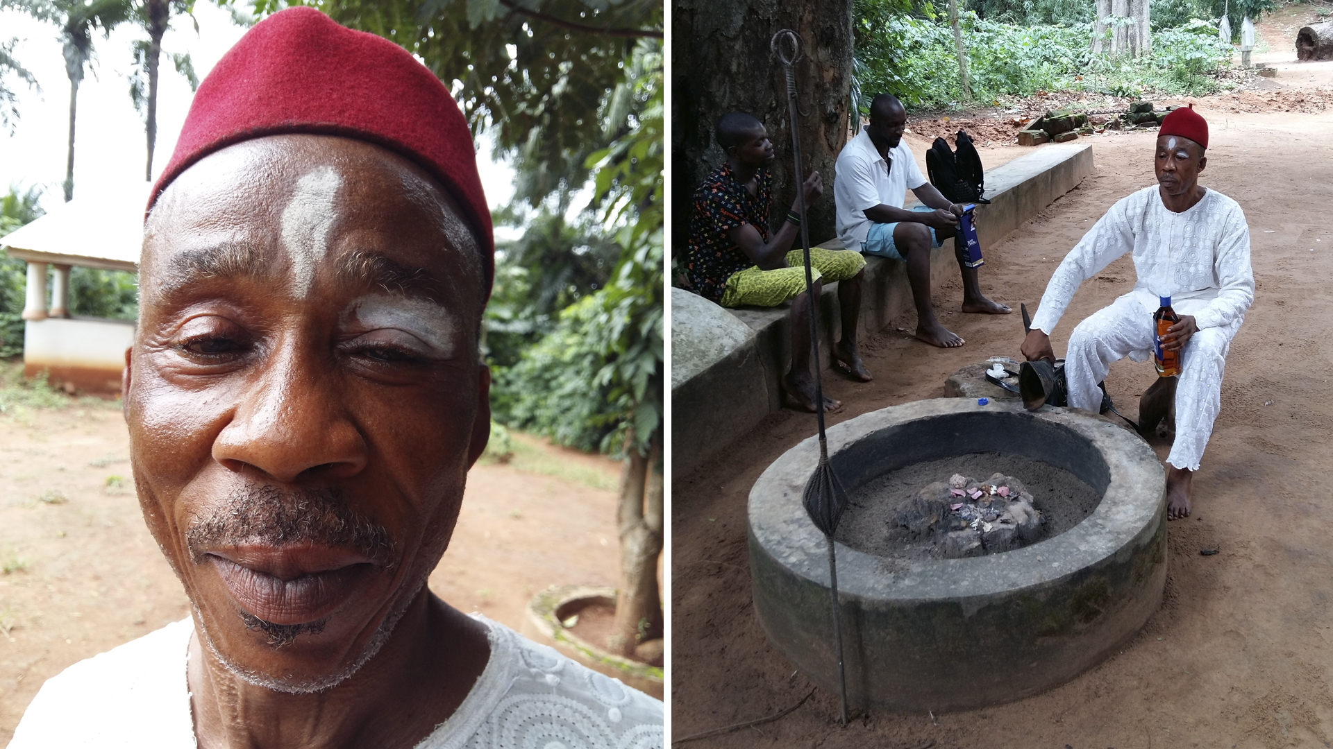 Nzu, orhue, sacred chalk [Re]Entanglements