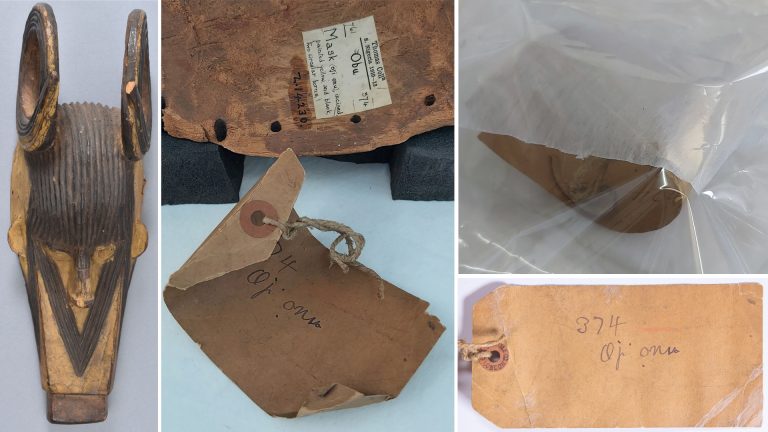 Collection notes: object labels - [Re:]Entanglements