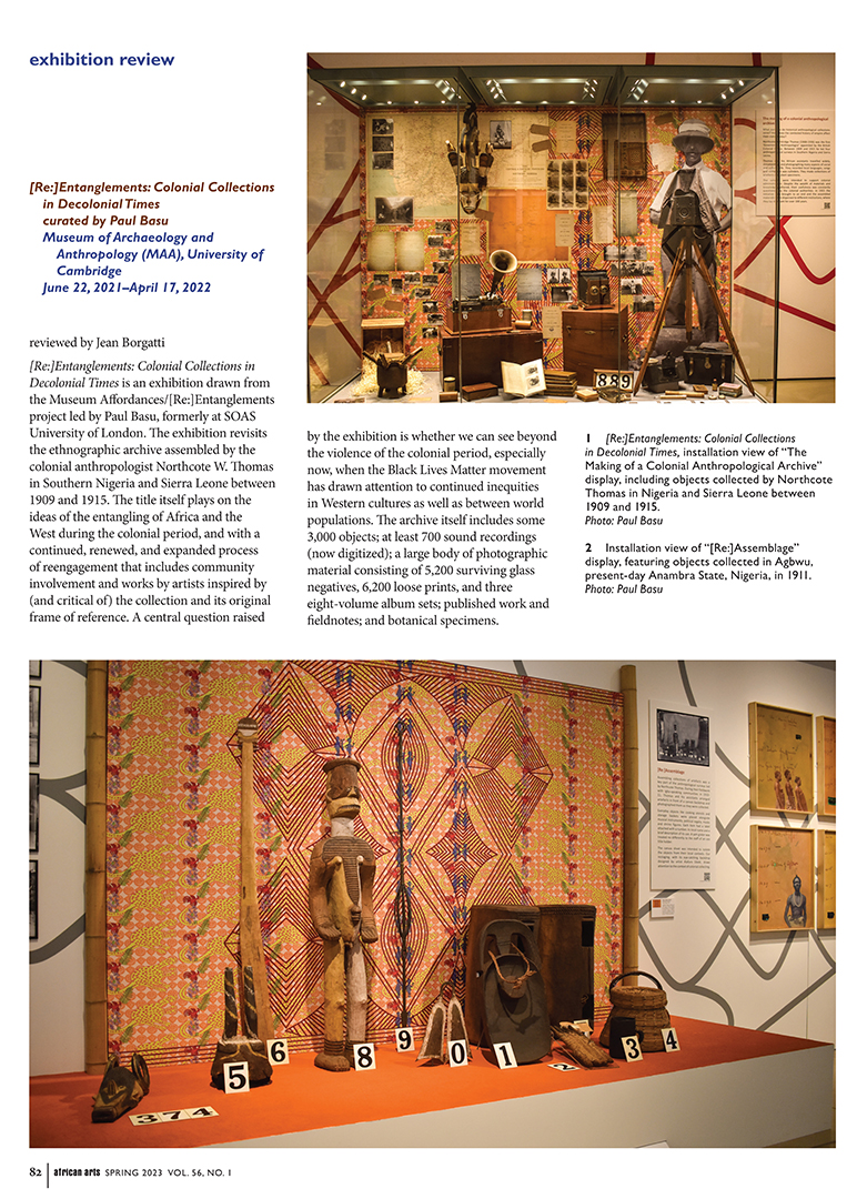 [Re:]Entanglements exhibition review, African Arts